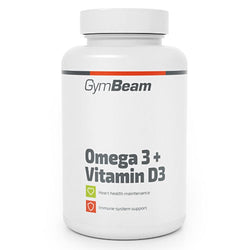 Omega 3 + Vitamin D3 GymBeam 90 kapsula - Alternativa Webshop