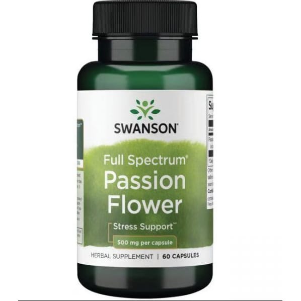 Pasiflora 500 mg Swanson 60 kapsula - Alternativa Webshop