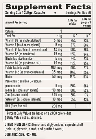 Prenatal+ 30 softgel kapsula