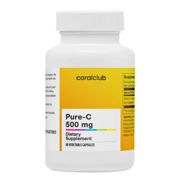 Pure-C Coral Club 500mg 60 vege kapsula