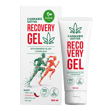 Recovery gel GreenLab 100ml - Alternativa Webshop