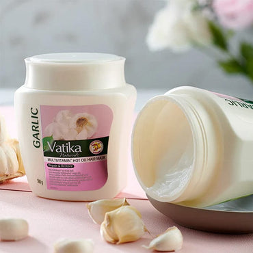 Regenerativna maska za kosu s multivitaminom i češnjakom Dabur 500g - Alternativa Webshop
