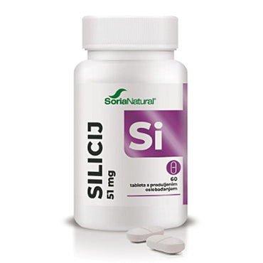 Silicij s produljenim oslobađanjem Soria Natural 60 tableta - Alternativa Webshop