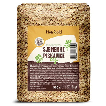 Sjemenke piskavice 500g Nutrigold - Alternativa Webshop