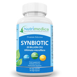 Synbiotic 20 milijadi CFU 20 sojeva+Inulin+GOS 60 vcaps Nutrimedica - Alternativa Webshop
