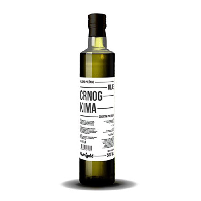 Hladno prešano ulje crnog kima Nutrigold 500ml