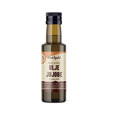 Ulje jojobe hladno prešano Nutrigold 100ml - Alternativa Webshop