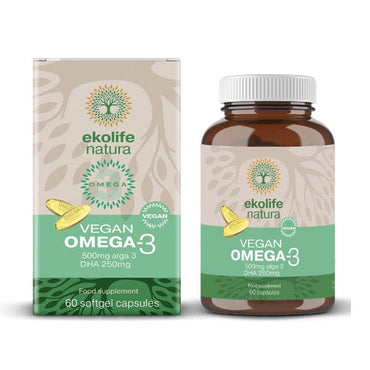 Vegan Omega-3 Ekolife Natura 60 kapsula - Alternativa Webshop