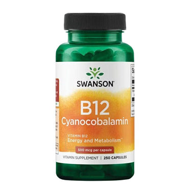 Vitamin B12 500mcg Swanson 100 kapsula - Alternativa Webshop