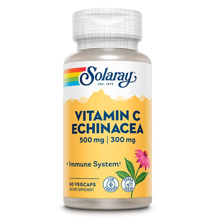 Vitamin C + Ehinacea Solaray 60 kapsula - Alternativa Webshop