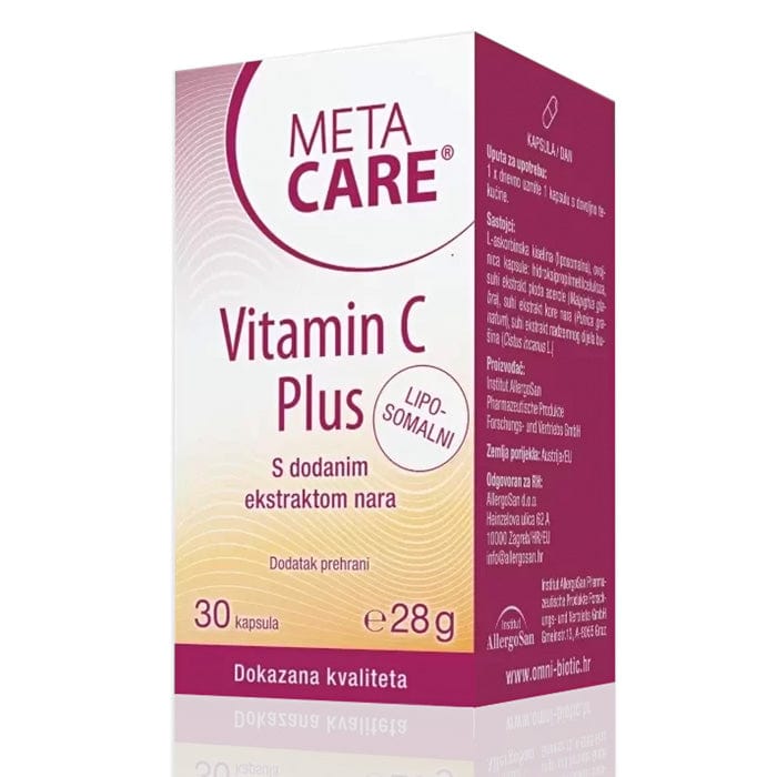 Vitamin C META-CARE 30 kapsula - Alternativa Webshop