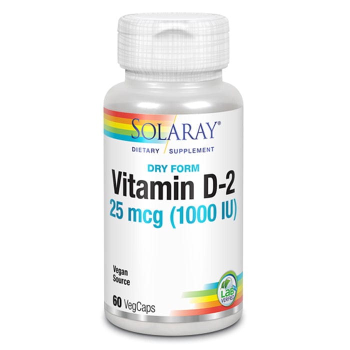 Vitamin D-2 Solaray 60 kapsula - Alternativa Webshop