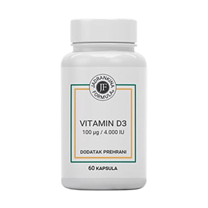 Vitamin D3 4000iu Jadrankina Formula 60 kapsula - Alternativa Webshop