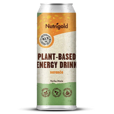 Yerba Mate plant base energy drink Naranča 330ml Nutrigold - Alternativa Webshop