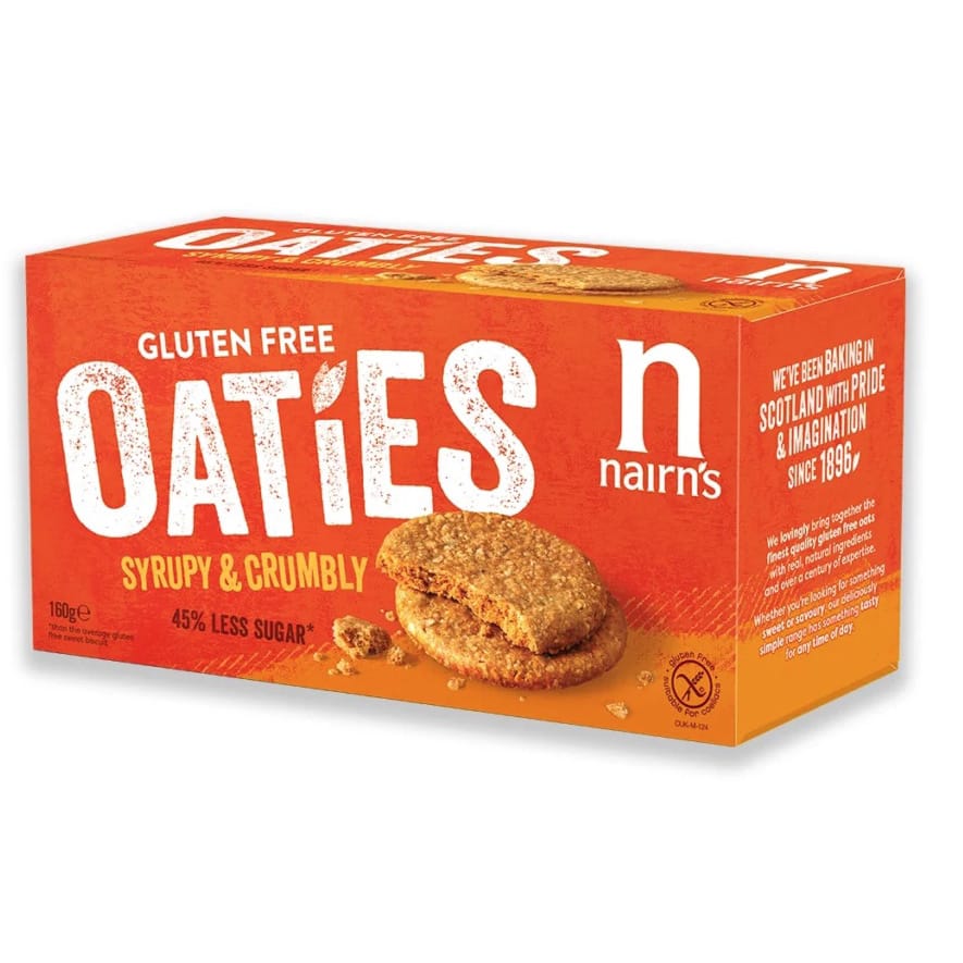 Zobeni keksi sirupasti i prhki bez glutena Nairn’s  160g - Alternativa Webshop