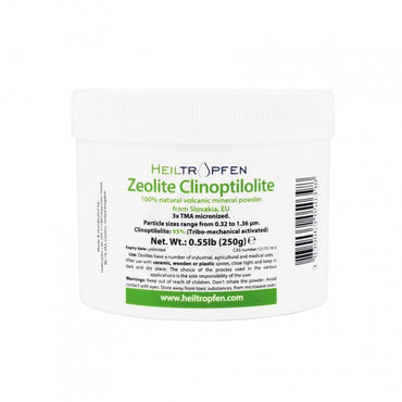 100% čisti 3x aktivirani zeolit klinoptilolit 250g