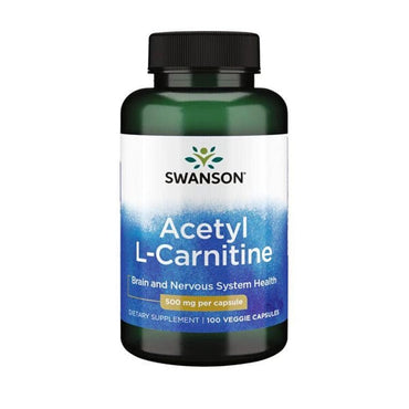 Acetyl L-Carnitine 500mg Swanson 100 kapsula - Alternativa Webshop