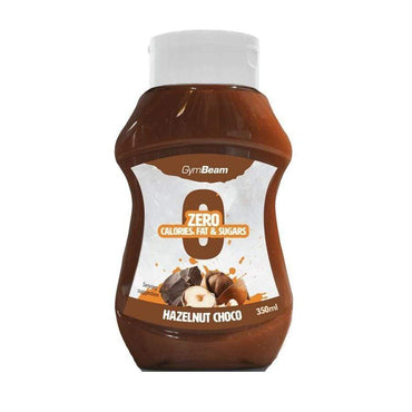 Beskalorijski sirup Hazelnut Choco GymBeam 350 ml