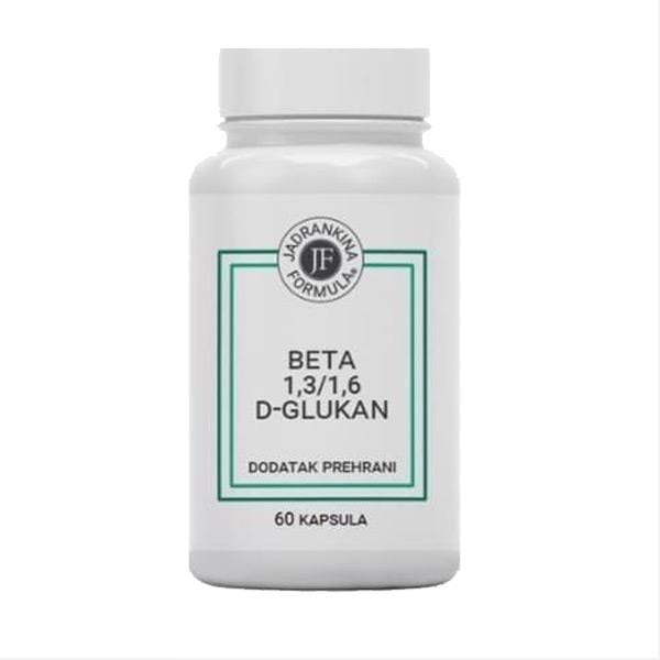 Beta Glucan 1,3/1,6 Jadrankina formula 60 kapsula - Alternativa Webshop