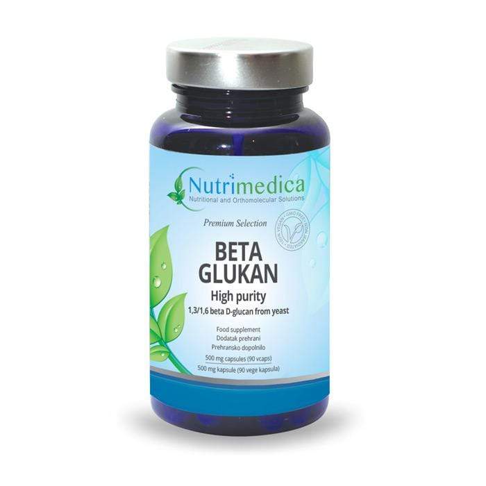 Beta Glucan 500 mg Nutrimedica 90 kapsula - Alternativa Webshop