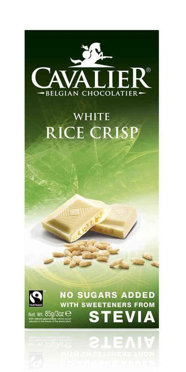 Bijela čokolada s rižom Cavalier 85g