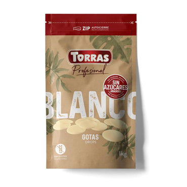 Bijela čokolada za kuhanje u listićima Torras 1kg - Alternativa Webshop