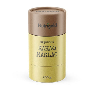BIO Kakao maslac 200g Nutrigold - Alternativa Webshop