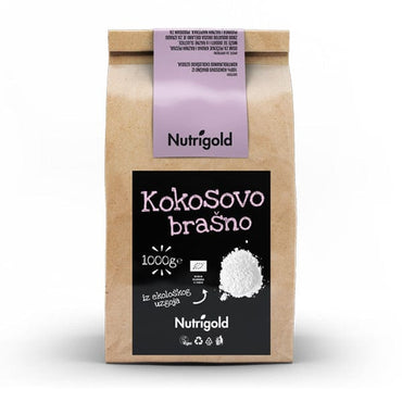 BIO Kokosovo brašno 1kg Nutrigold - Alternativa Webshop