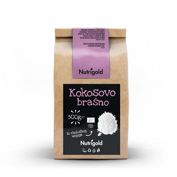 BIO Kokosovo brašno 500g Nutrigold - Alternativa Webshop