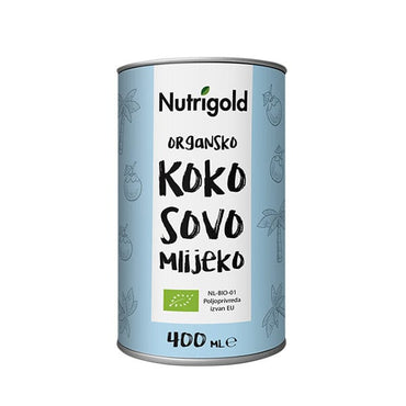 BIO Kokosovo mlijeko 400ml Nutrigold - Alternativa Webshop