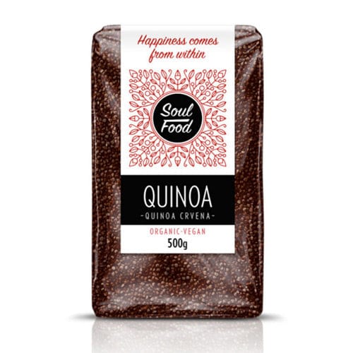 BIO Kvinoja crvena Soul Food 500g - Alternativa Webshop