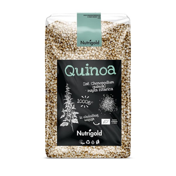 BIO Kvinoja Royal 1kg Nutrigold - Alternativa Webshop