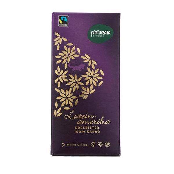 BIO Tamna čokolada 100% kakao Naturata 80g - Alternativa Webshop