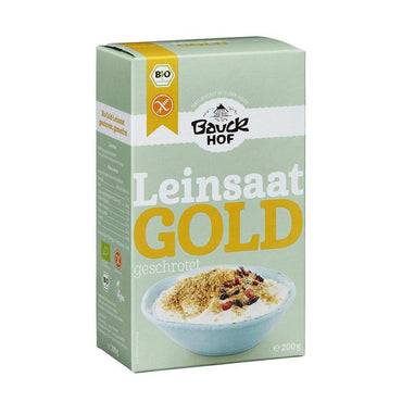 BIO Zlatni lan mljeveni bez glutena Bauck Hof 200g Akcija kratki rok - Alternativa Webshop