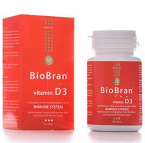 BioBran s vitaminom D3 90tableta