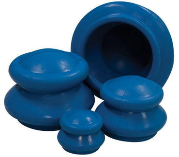 Cupping set gumeni plavi - 4 komada - Alternativa Webshop