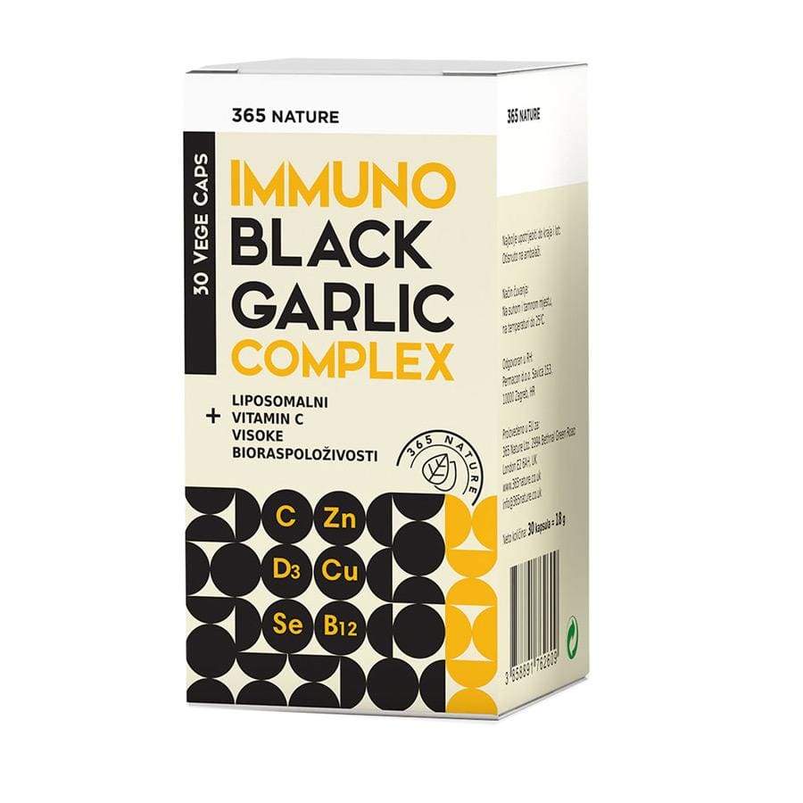 Immuno Black Garlic complex 365 Nature 30 kapsula Akcija kratki rok - Alternativa Webshop