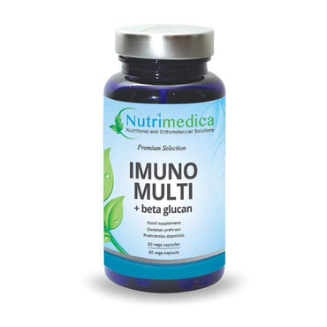 Imuno Multi + Beta Glucan Nutrimedika 60 kapsula - Alternativa Webshop