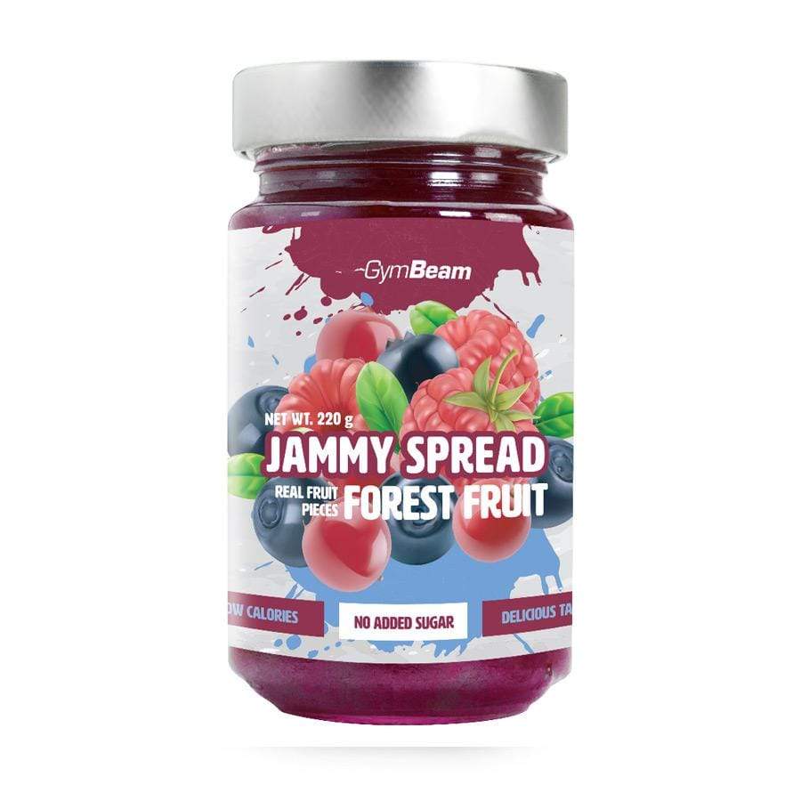 Jammy Spread Šumsko voće GymBeam 220 g