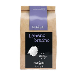 Laneno brašno 1000g Nutrigold Akcija kratki rok - Alternativa Webshop