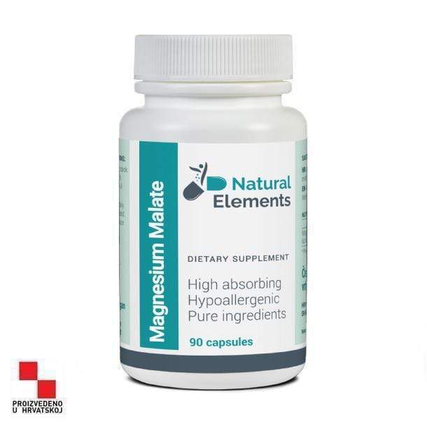 Magnesium Malate Natural Elements 900 kapsula - Alternativa Webshop