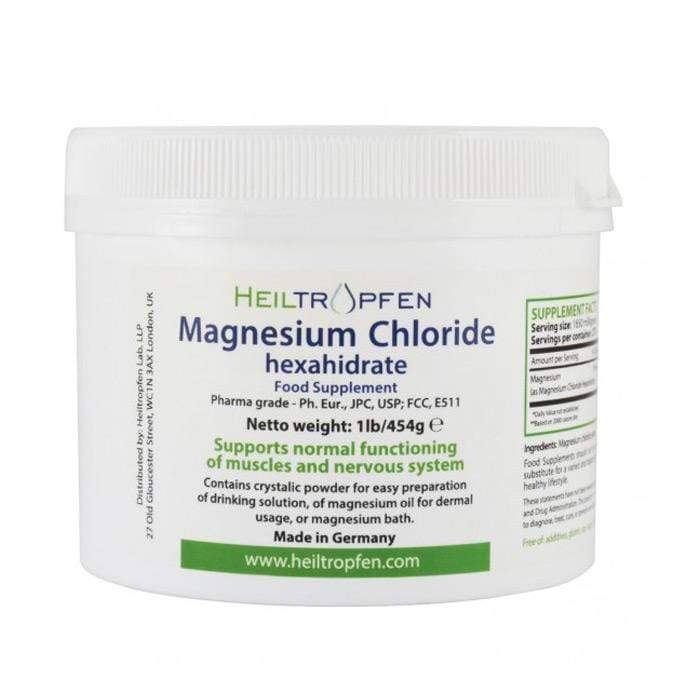 Magnezijev Klorid Heksahidrat u prahu Heiltropfen 454g - Alternativa Webshop
