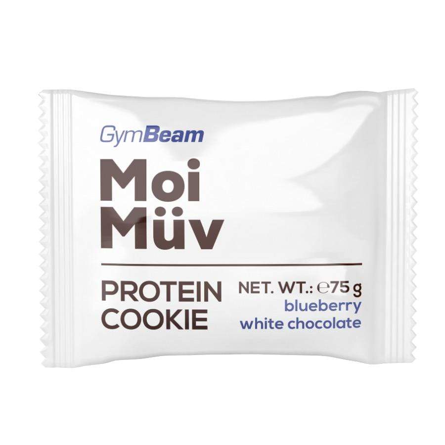 MoiMüv Protein Cookie borovnica i bijela čokolada GymBeam 75g - Alternativa Webshop