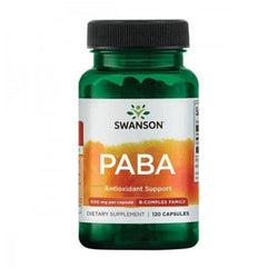 PABA 500mg Swanson 120 kapsula - Alternativa Webshop