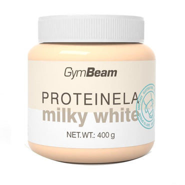 Proteinela bijela čokolada GymBeam 400g