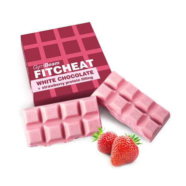 Proteinska čokolada Fitcheat GymBeam 85g - razni okusi