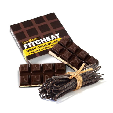 Proteinska čokolada Fitcheat GymBeam 85g - razni okusi