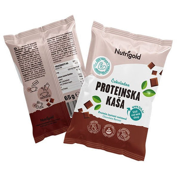 Proteinska kaša Čokolada 65g Nutrigold - Alternativa Webshop