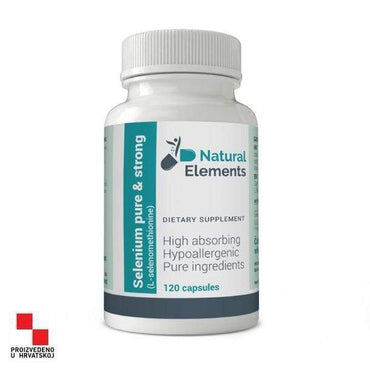 Selenium pure & strong Natural Elements 120kapsula - Alternativa Webshop