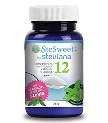 Stevija s inulinom u bočici SteSweet 75g